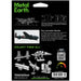World War II [British Royal Air Force] - Avro Lancaster Bomber Plane Figure Model Kit (Steel, Easy Difficulty) - Fascinations - Metal Earth Series - (2023)