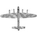 World War II [British Royal Air Force] - Avro Lancaster Bomber Plane Figure Model Kit (Steel, Easy Difficulty) - Fascinations - Metal Earth Series - (2023)