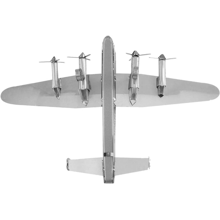World War II [British Royal Air Force] - Avro Lancaster Bomber Plane Figure Model Kit (Steel, Easy Difficulty) - Fascinations - Metal Earth Series - (2023)
