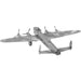 World War II [British Royal Air Force] - Avro Lancaster Bomber Plane Figure Model Kit (Steel, Easy Difficulty) - Fascinations - Metal Earth Series - (2023)