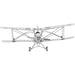 World War II [British Royal Air Force] - de Havilland Tiger Moth Plane Figure Model Kit (Steel, Easy Difficulty) - Fascinations - Metal Earth Series - (2022)
