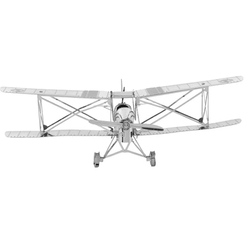 World War II [British Royal Air Force] - de Havilland Tiger Moth Plane Figure Model Kit (Steel, Easy Difficulty) - Fascinations - Metal Earth Series - (2022) - Image 7