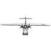 World War II - Consolidated PBY Catalina American Plane Boat Figure Model Kit (1:94 Scale, Steel, Moderate Difficulty) - Fascinations - Metal Earth Series