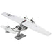 World War II - Consolidated PBY Catalina American Plane Boat Figure Model Kit (1:94 Scale, Steel, Moderate Difficulty) - Fascinations - Metal Earth Series