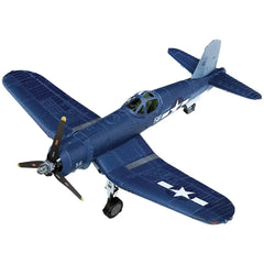 World War II - F4U Corsair American Plane Figure Model Kit (1:74 Scale, Steel, Challenging Difficulty) - Fascinations - Metal Earth Series