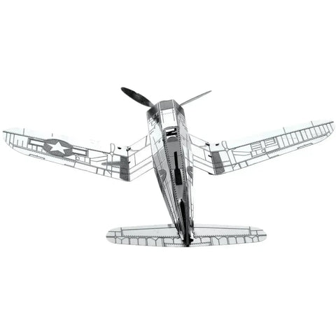 World War II - F4U Corsair American Plane Figure Model Kit (Steel, Moderate Difficulty) - Fascinations - Metal Earth Series