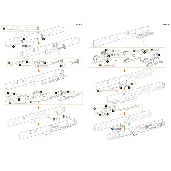 World War II - German U-Boat Type XXI Ship Figure Model Kit (1:74 Scale, Steel, Challenging Difficulty) - Fascinations - Metal Earth Series