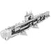 World War II - German U-Boat Type XXI Ship Figure Model Kit (1:74 Scale, Steel, Challenging Difficulty) - Fascinations - Metal Earth Series