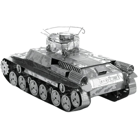 World War II [Imperial Japanese Army] - Type 97 Chi-Ha Tank Figure Model Kit (Steel, Moderate Difficulty) - Fascinations - Metal Earth Series - (2022) - Image 6