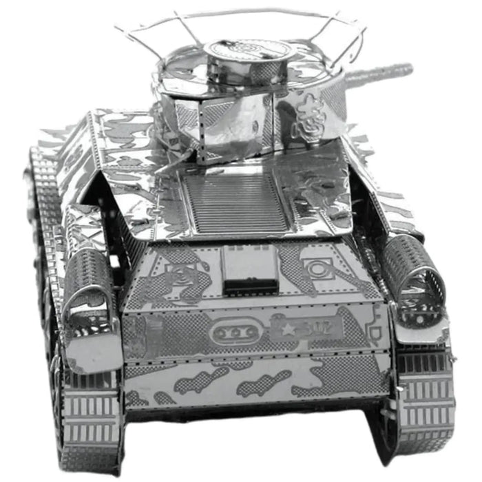 World War II [Imperial Japanese Army] - Type 97 Chi-Ha Tank Figure Model Kit (Steel, Moderate Difficulty) - Fascinations - Metal Earth Series - (2022)