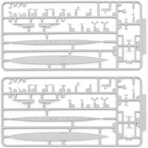 World War II [Imperial Japanese Navy] - I-19 Submarine Model Kit (1:700 Scale) - Aoshima - Water Line Series (459) - (2023) - Image 4