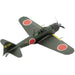 World War II [Imperial Japanese Navy] - Mitsubishi Zero (Colored) Plane 3D Figure Model Kit (1:76 Scale, Steel, Moderate Difficulty) - Fascinations - Metal Earth Series - (2023)