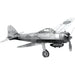 World War II [Imperial Japanese Navy] - Mitsubishi Zero Plane Figure Model Kit (Steel, Moderate Difficulty) - Fascinations - Metal Earth Series