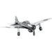 World War II [Imperial Japanese Navy] - Mitsubishi Zero Plane Figure Model Kit (Steel, Moderate Difficulty) - Fascinations - Metal Earth Series