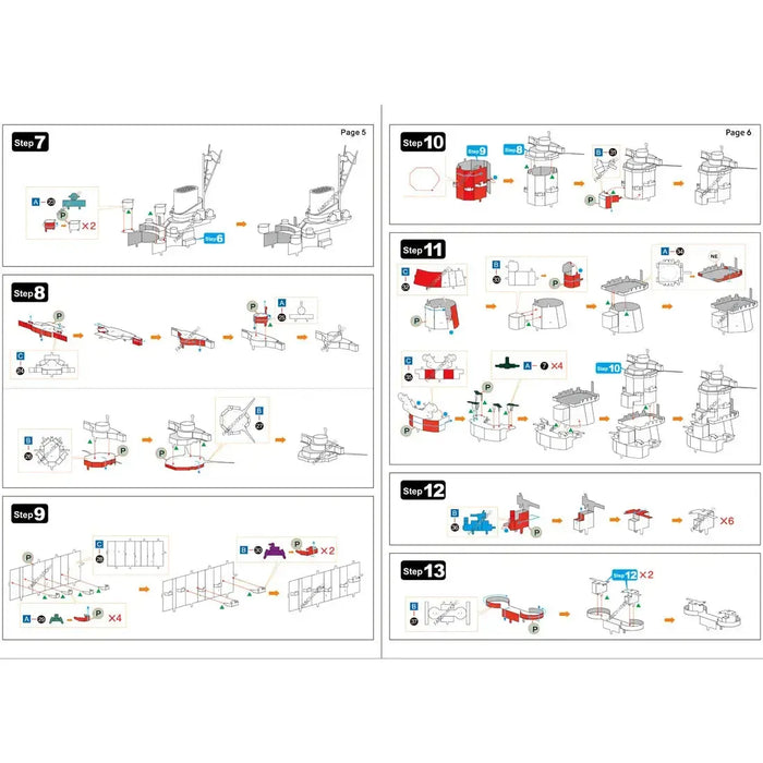 World War II [Imperial Japanese Navy] - Yamato Battleship Figure Model Kit (Steel, Challenging Difficulty) - Fascinations - Metal Earth Premium Series