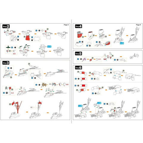 World War II [Imperial Japanese Navy] - Yamato Battleship Figure Model Kit (Steel, Challenging Difficulty) - Fascinations - Metal Earth Premium Series
