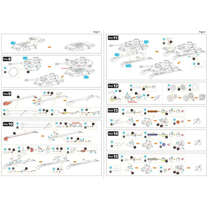 World War II - Panzer IV German Tank Figure Model Kit (1:50 Scale, Steel, Challenging Difficulty) - Fascinations - Metal Earth Premium Series