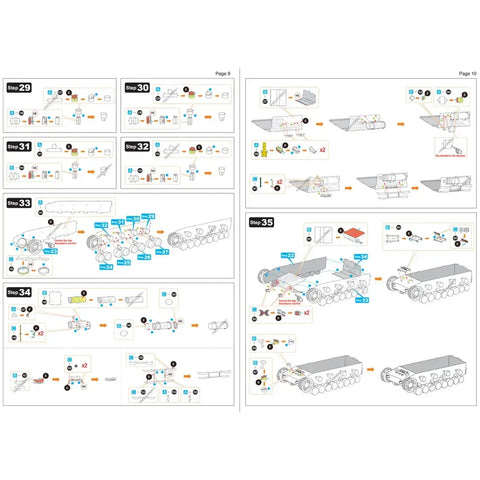 World War II - Panzer IV German Tank Figure Model Kit (1:50 Scale, Steel, Challenging Difficulty) - Fascinations - Metal Earth Premium Series
