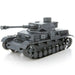 World War II - Panzer IV German Tank Figure Model Kit (1:50 Scale, Steel, Challenging Difficulty) - Fascinations - Metal Earth Premium Series