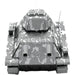 World War II [Soviet Union] - T-34 Tank Figure Model Kit (Steel, Moderate Difficulty) - Fascinations - Metal Earth Series - (2022)