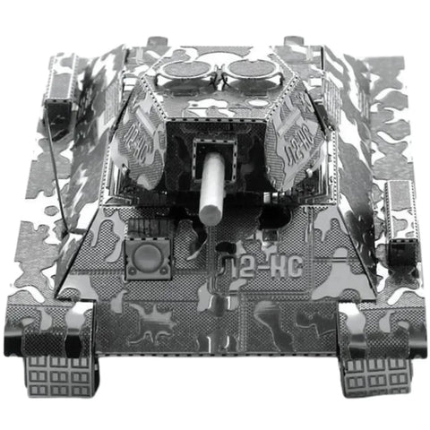 World War II [Soviet Union] - T-34 Tank Figure Model Kit (Steel, Moderate Difficulty) - Fascinations - Metal Earth Series - (2022) - Image 5