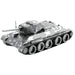 World War II [Soviet Union] - T-34 Tank Figure Model Kit (Steel, Moderate Difficulty) - Fascinations - Metal Earth Series - (2022)