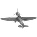 World War II - Supermarine Spitfire British Plane Figure Model Kit (Steel, Easy Difficulty) - Fascinations - Metal Earth Series