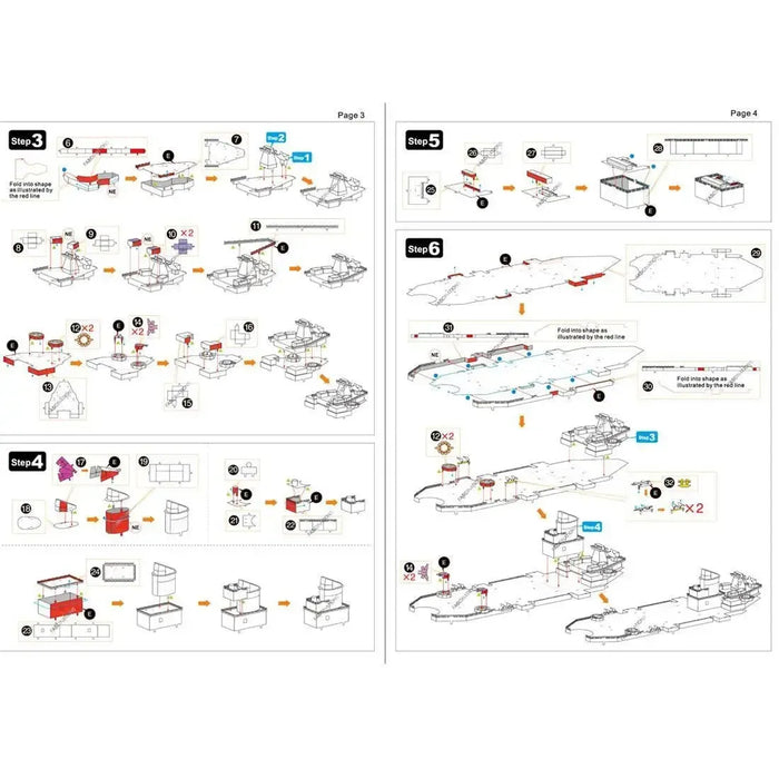 World War II [The United States Navy] - Unpainted USS Missouri BB-63 Battleship Figure Model Kit (Steel, Expert Difficulty) - Fascinations - Metal Earth Premium Series