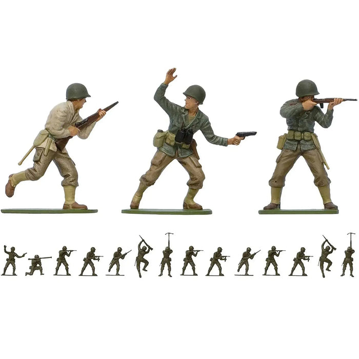 World War II - U.S. Infantry Model Figure Kit (1:32 Scale) - Airfix - Vintage Classics Series - (2021)