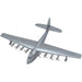 World War II [United States Army Air Forces] - Hughes H-4 Hercules "The Spruce Goose" Aircraft Figure Model Kit (1:210 Scale, Steel, Hard Difficulty) - Fascinations - Metal Earth Premium Series - (2023)