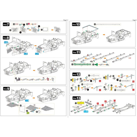 World War II - Unpainted Willys Overland Jeep Car Figure Model Kit (Steel, Challenging Difficulty) - Fascinations - Metal Earth Premium Series