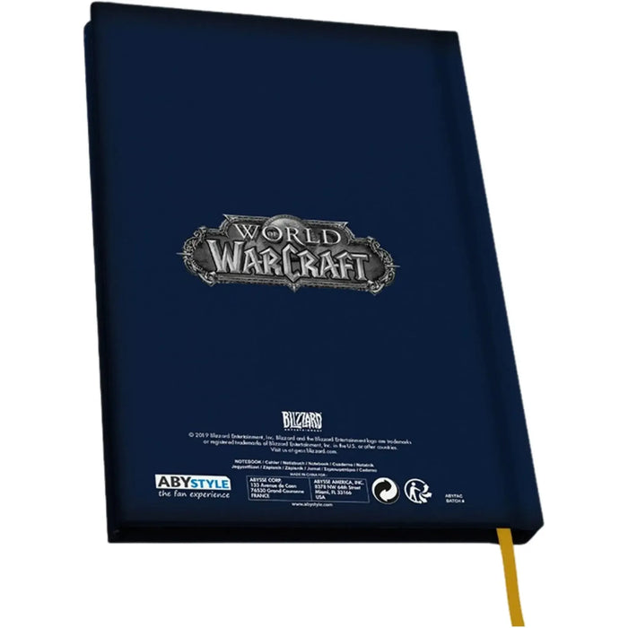 World of Warcraft - Alliance Hardcover A5 Notebook (8.5"x6.1") - ABYstyle