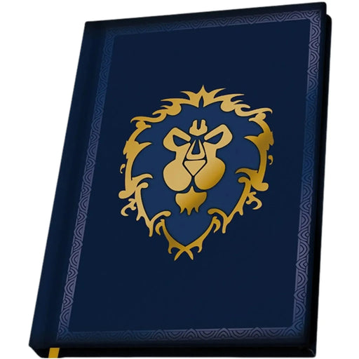 World of Warcraft - Alliance Hardcover A5 Notebook (8.5"x6.1") - ABYstyle