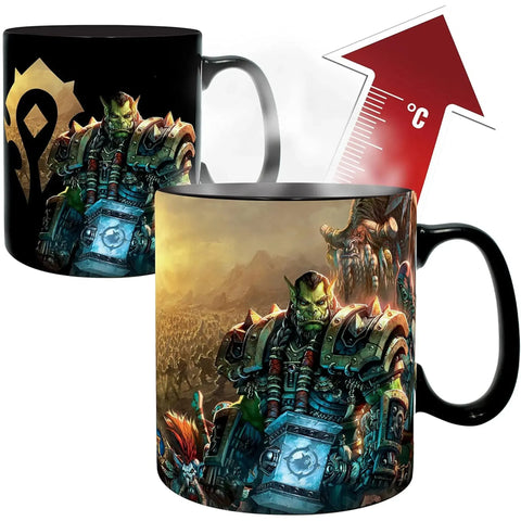 World of Warcraft - Alliance & Horde Magic Heat-Change Mug (Ceramic, 16 oz.) - ABYstyle - Image 2
