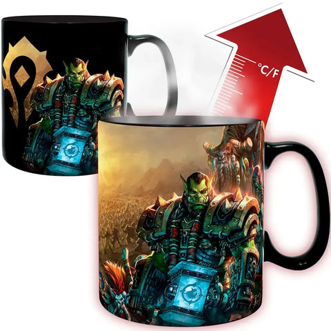 World of Warcraft - Alliance & Horde Magic Heat-Change Mug (Ceramic, 16 oz.) - ABYstyle