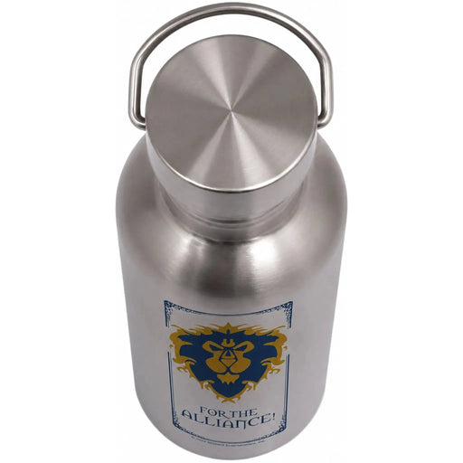 World of Warcraft - Alliance Stainless Steel Canteen (17 oz.) - ABYstyle