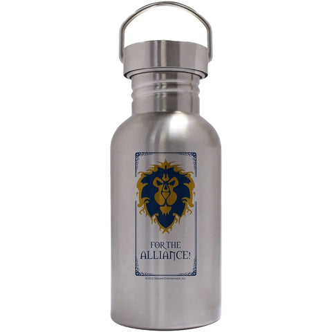 World of Warcraft - Alliance Stainless Steel Canteen (17 oz.) - ABYstyle - Image 1