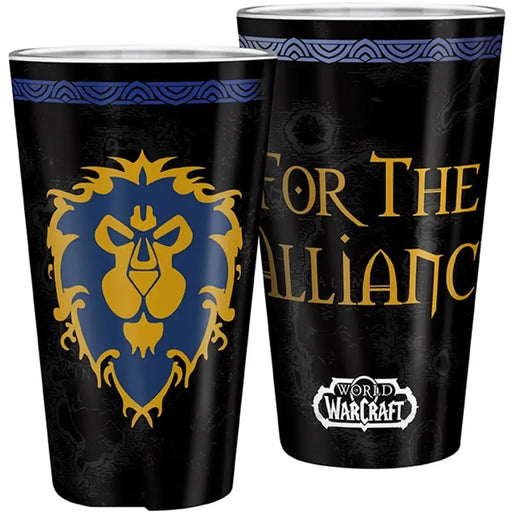 World of Warcraft - "For The Alliance" Drinking Glass (13.5 oz.) - ABYstyle