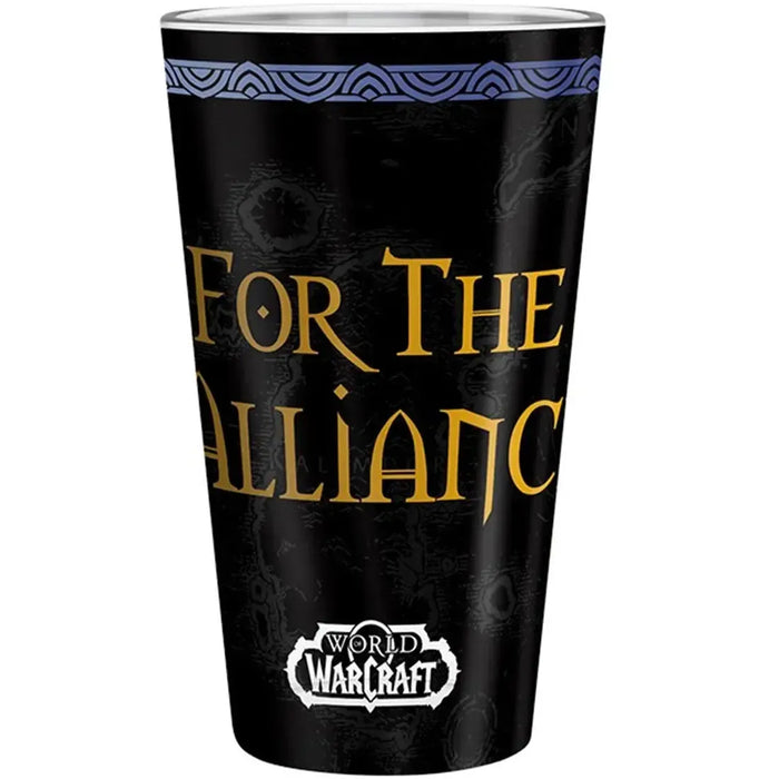 World of Warcraft - "For The Alliance" Drinking Glass (13.5 oz.) - ABYstyle
