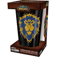 World of Warcraft - "For The Alliance" Drinking Glass (13.5 oz.) - ABYstyle- Image 1