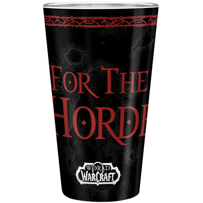 World of Warcraft - "For The Horde" Drinking Glass (13.5 oz.) - ABYstyle