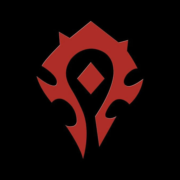 World of Warcraft - Horde Logo Snapback Baseball Cap Hat (Black & Red) - ABYstyle