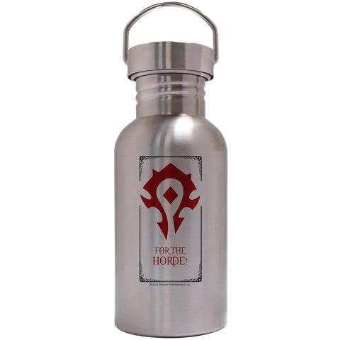World of Warcraft - Horde Stainless Steel Canteen (17 oz.) - ABYstyle - Image 1