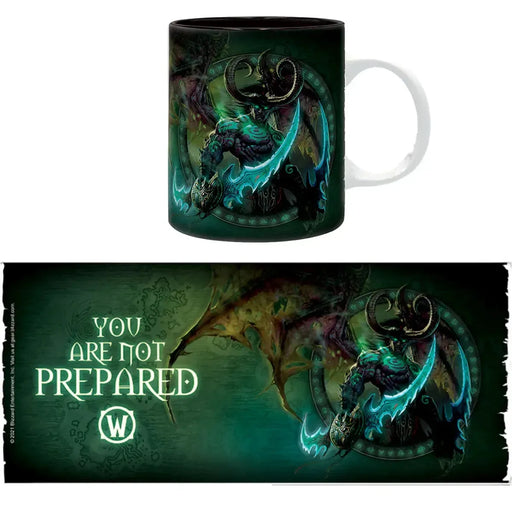 World of Warcraft - Illidan "You Are Not Prepared" Mug (Ceramic, 11 oz.) - ABYstyle