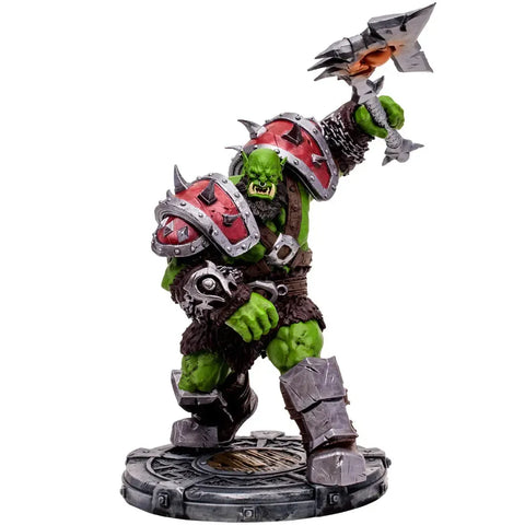 World of Warcraft - Orc Warrior & Orc Shaman with Mystery Weapon Action Figure (1:12 Scale) - McFarlane Toys