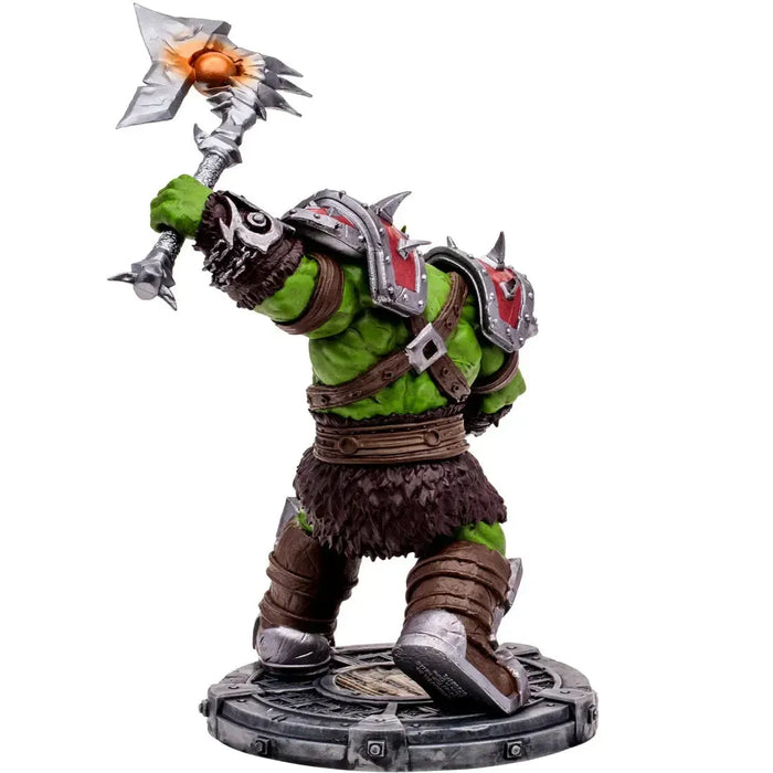 World of Warcraft - Orc Warrior & Orc Shaman with Mystery Weapon Action Figure (1:12 Scale) - McFarlane Toys