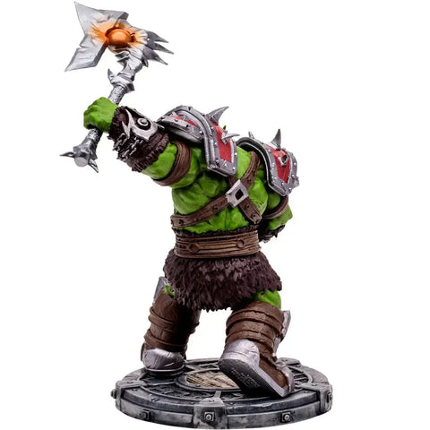 World of Warcraft - Orc Warrior & Orc Shaman with Mystery Weapon Action Figure (1:12 Scale) - McFarlane Toys