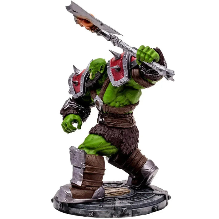 World of Warcraft - Orc Warrior & Orc Shaman with Mystery Weapon Action Figure (1:12 Scale) - McFarlane Toys