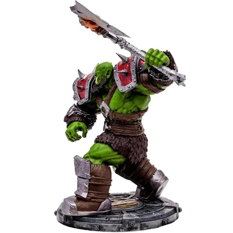 World of Warcraft - Orc Warrior & Orc Shaman with Mystery Weapon Action Figure (1:12 Scale) - McFarlane Toys