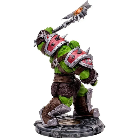 World of Warcraft - Orc Warrior & Orc Shaman with Mystery Weapon Action Figure (1:12 Scale) - McFarlane Toys